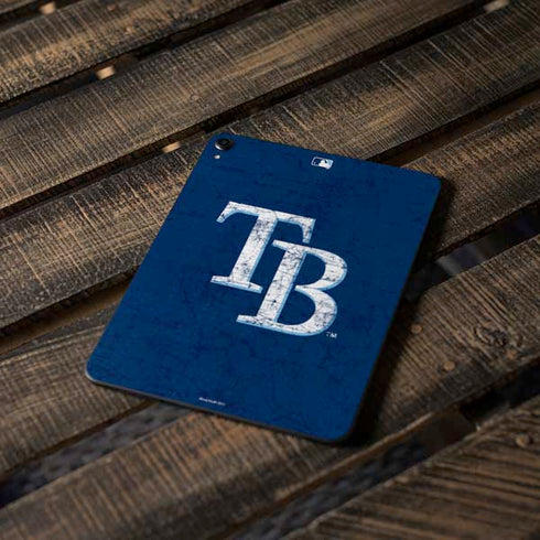 MLB Tampa Bay Rays - Solid Distressed Apple iPad Pro Skin