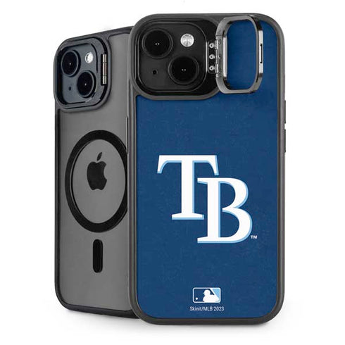 MLB Tampa Bay Rays - Solid Distressed iPhone 15 Kickstand Case