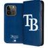 MLB Tampa Bay Rays - Solid Distressed iPhone 15 Pro Folio Case