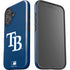 MLB Tampa Bay Rays - Solid Distressed iPhone 16 Impact Case