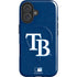 MLB Tampa Bay Rays - Solid Distressed iPhone 16 Magsafe Impact Case