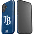 MLB Tampa Bay Rays - Solid Distressed iPhone 16 Plus Impact Case