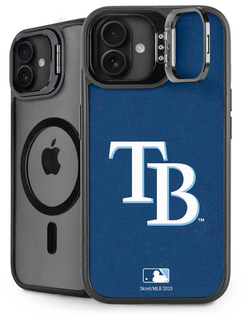 MLB Tampa Bay Rays - Solid Distressed iPhone 16 Plus Kickstand Case