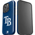 MLB Tampa Bay Rays - Solid Distressed iPhone 16 Pro Impact Case