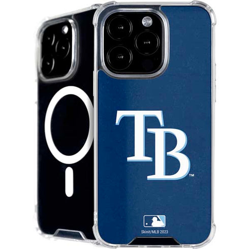 MLB Tampa Bay Rays - Solid Distressed iPhone 16 Pro MagSafe Case