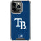 MLB Tampa Bay Rays - Solid Distressed iPhone 16 Pro Max Clear Case