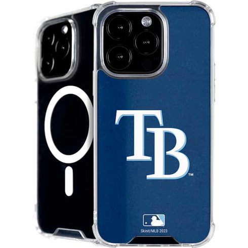 MLB Tampa Bay Rays - Solid Distressed iPhone 16 Pro Max MagSafe Case