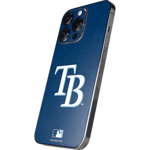 MLB Tampa Bay Rays - Solid Distressed iPhone 16 Pro Max Skin