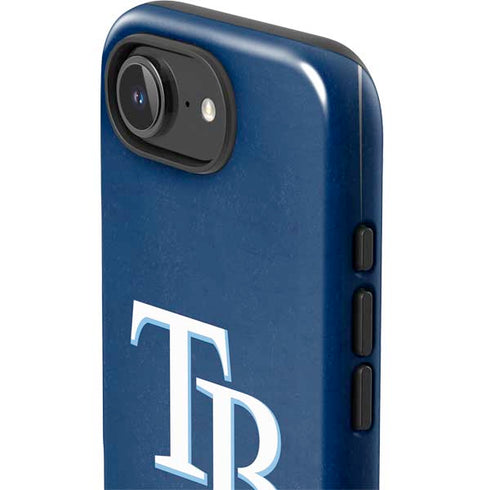 MLB Tampa Bay Rays - Solid Distressed iPhone 16e Impact Case