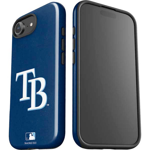 MLB Tampa Bay Rays - Solid Distressed iPhone 16e Impact Case