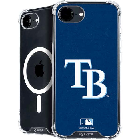 MLB Tampa Bay Rays - Solid Distressed iPhone 16e MagSafe Case