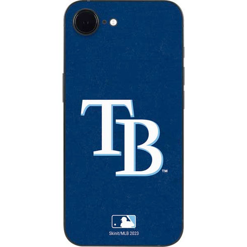 MLB Tampa Bay Rays - Solid Distressed iPhone 16e Skin