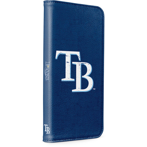 MLB Tampa Bay Rays - Solid Distressed iPhone 7 Folio Case