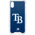 MLB Tampa Bay Rays - Solid Distressed iPhone XS Clear Case