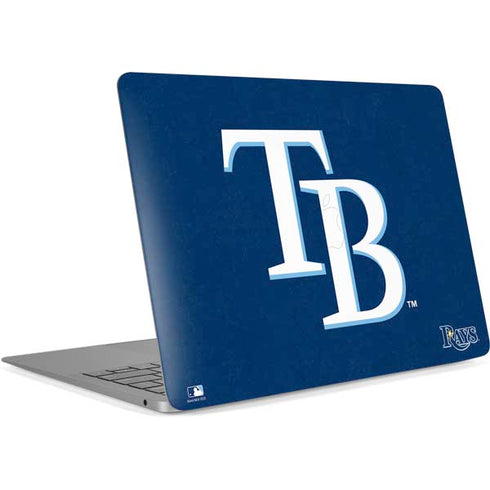 MLB Tampa Bay Rays - Solid Distressed Apple MacBook Air Skin