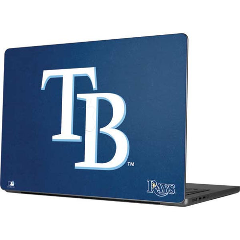 MLB Tampa Bay Rays - Solid Distressed Apple MacBook Pro 14-inch Skin