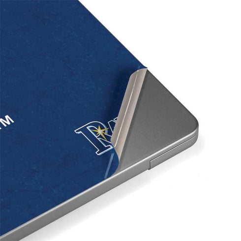 MLB Tampa Bay Rays - Solid Distressed Apple MacBook Pro 14-inch Skin