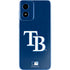 MLB Tampa Bay Rays - Solid Distressed Moto G Play 4G (2024) Skin