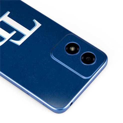 MLB Tampa Bay Rays - Solid Distressed Moto G Play 4G (2024) Skin