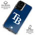 MLB Tampa Bay Rays - Solid Distressed Moto G Power 5G (2024) Clear Case