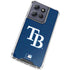 MLB Tampa Bay Rays - Solid Distressed Moto G Stylus 5G (2025) Clear Case