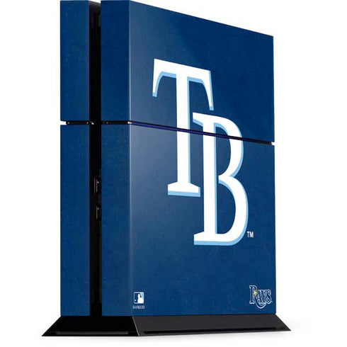 MLB Tampa Bay Rays - Solid Distressed PlayStation PS4 Skins