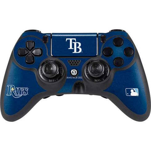 MLB Tampa Bay Rays - Solid Distressed PlayStation PS4 Skins