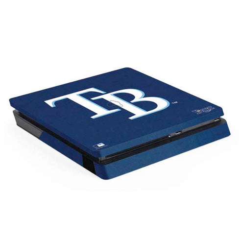 MLB Tampa Bay Rays - Solid Distressed PlayStation PS4 Skins