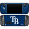 MLB Tampa Bay Rays - Solid Distressed Steam Deck Handheld Gaming Computer OLED Skin