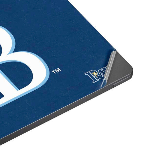 MLB Tampa Bay Rays - Solid Distressed Surface Laptop 7 15in Skin