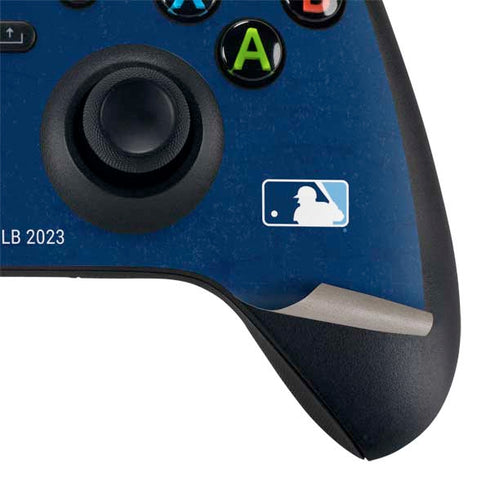 MLB Tampa Bay Rays - Solid Distressed Xbox Series X Bundle Skin