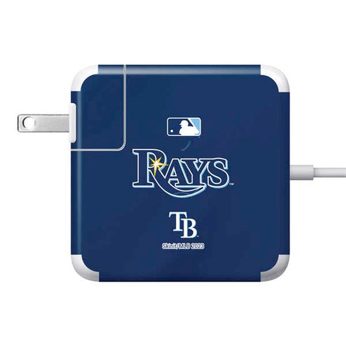 MLB Tampa Bay Rays Alternate/Away Jersey 85W Power Adapter (15 and 17 inch MacBook Pro Charger) Skin