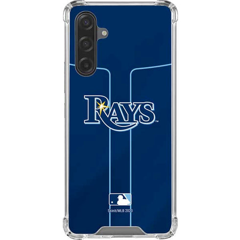 MLB Tampa Bay Rays Alternate/Away Jersey Galaxy A17 Clear Case