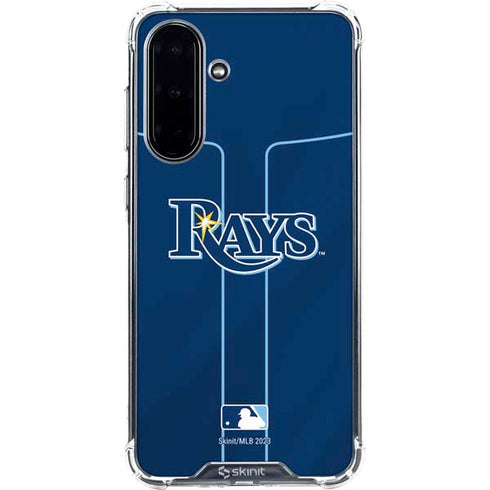 MLB Tampa Bay Rays Alternate/Away Jersey Galaxy A36 5G Clear Case