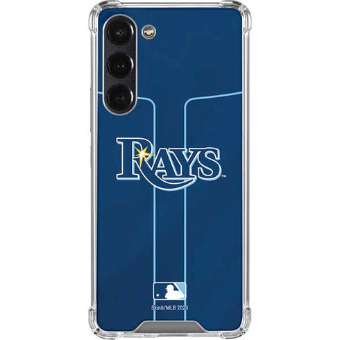 MLB Tampa Bay Rays Alternate/Away Jersey Galaxy S24 FE Clear Case
