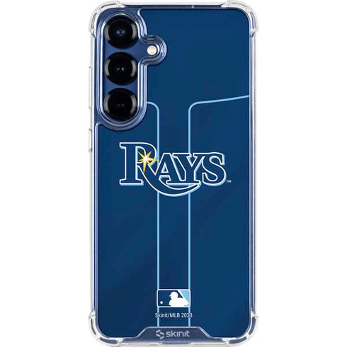 MLB Tampa Bay Rays Alternate/Away Jersey Galaxy S25 Plus Clear Case