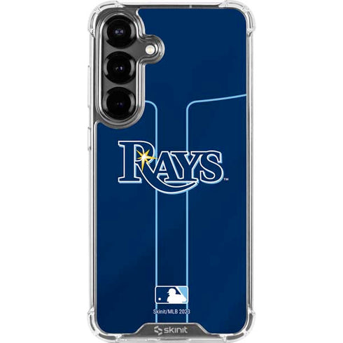 MLB Tampa Bay Rays Alternate/Away Jersey Galaxy S26 Clear Case