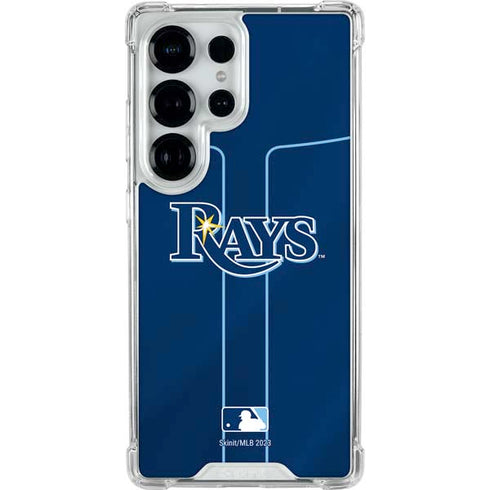 MLB Tampa Bay Rays Alternate/Away Jersey Galaxy S26 Ultra Clear Case