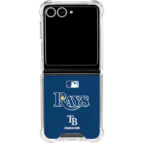 MLB Tampa Bay Rays Alternate/Away Jersey Galaxy Z Flip7 Clear Case