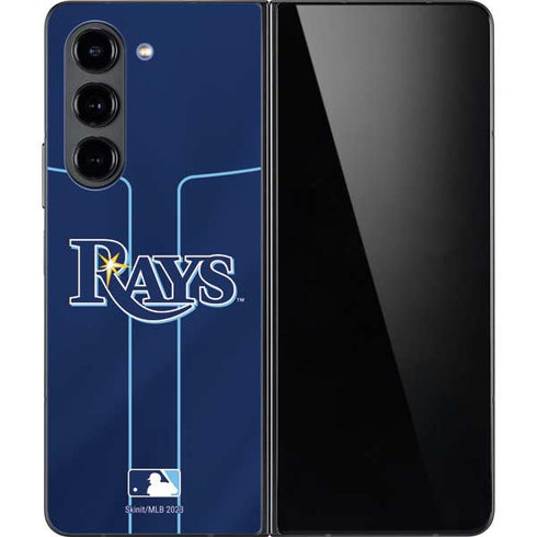 MLB Tampa Bay Rays Alternate/Away Jersey Galaxy Z Fold5 5G Skin