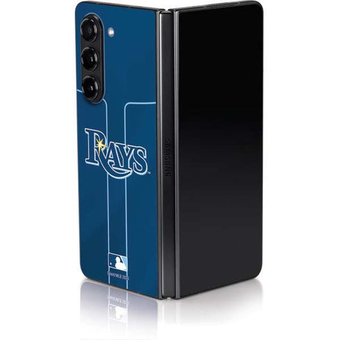 MLB Tampa Bay Rays Alternate/Away Jersey Galaxy Z Fold5 5G Skin