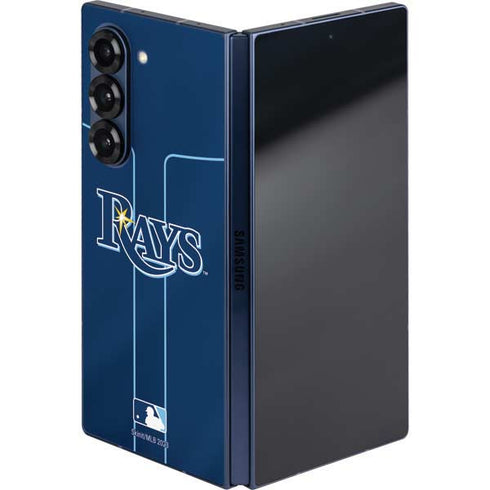 MLB Tampa Bay Rays Alternate/Away Jersey Galaxy Z Fold6 Skin