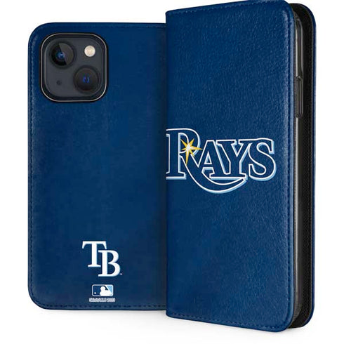 MLB Tampa Bay Rays Alternate/Away Jersey iPhone 15 Plus Folio Case