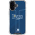 MLB Tampa Bay Rays Alternate/Away Jersey iPhone 16 Clear Case