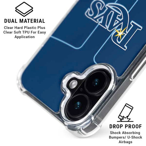 MLB Tampa Bay Rays Alternate/Away Jersey iPhone 16 Plus MagSafe Case