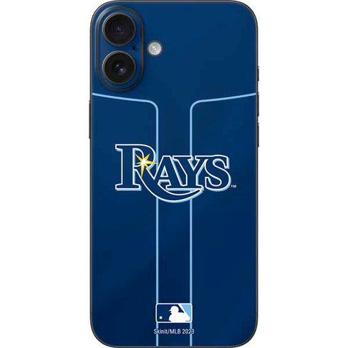 MLB Tampa Bay Rays Alternate/Away Jersey iPhone 16 Plus Skin