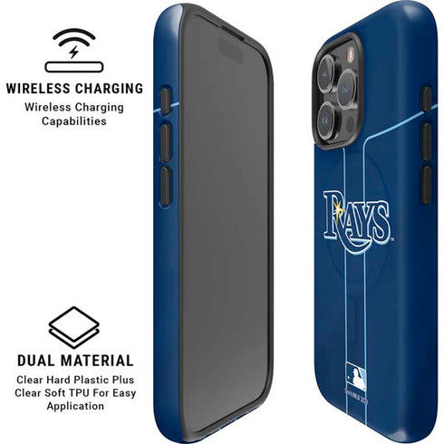 MLB Tampa Bay Rays Alternate/Away Jersey iPhone 16 Pro Magsafe Impact Case