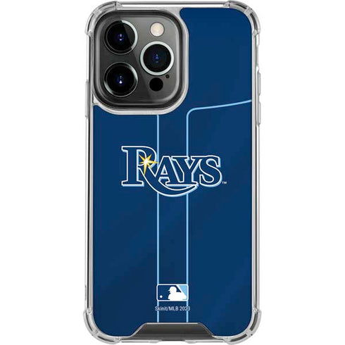 MLB Tampa Bay Rays Alternate/Away Jersey iPhone 16 Pro Max Clear Case