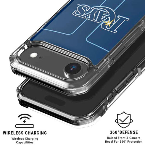 MLB Tampa Bay Rays Alternate/Away Jersey iPhone 17 Air Clear Case