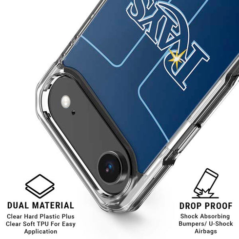 MLB Tampa Bay Rays Alternate/Away Jersey iPhone 17 Air Clear Case